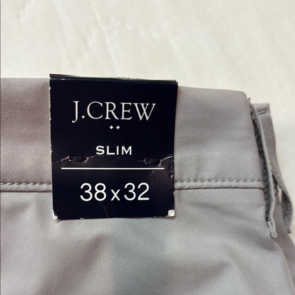NWT J. Crew Men's 38x32 Flex Slim Fit Breathable 2-Way Stretch Tech Pants Gray - Picture 7 of 8